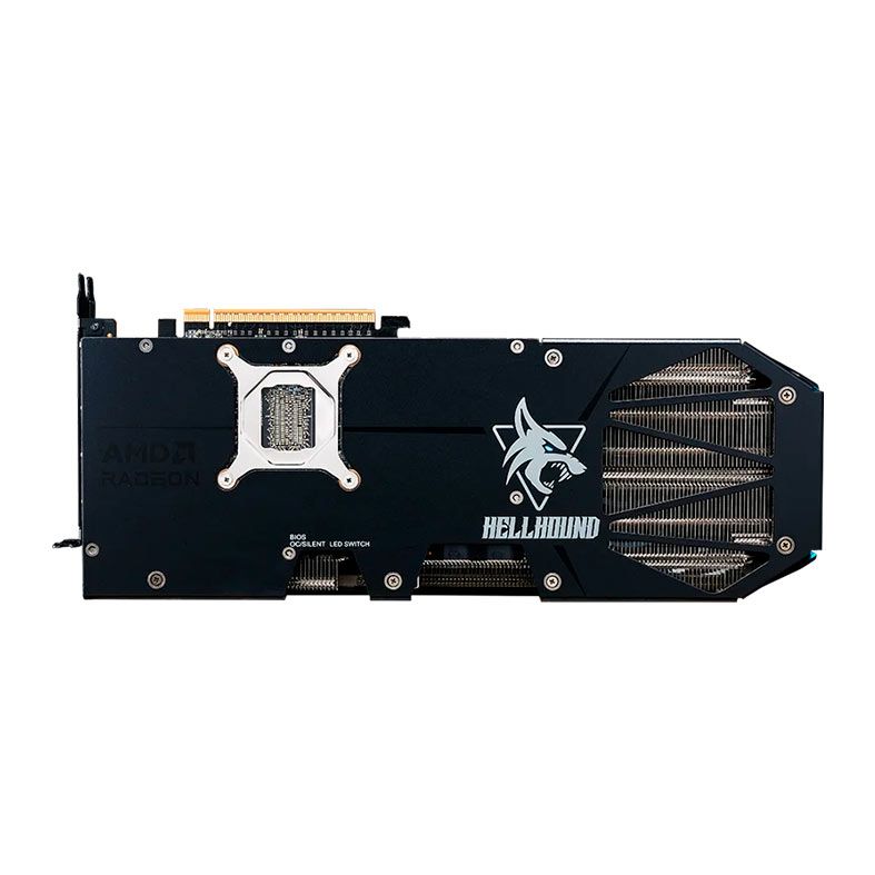Placa de Video PowerColor Radeon RX 9070 XT Hellhound OC, 16GB, GDDR6, 256-bit, RX9070XT-16G-L-OC