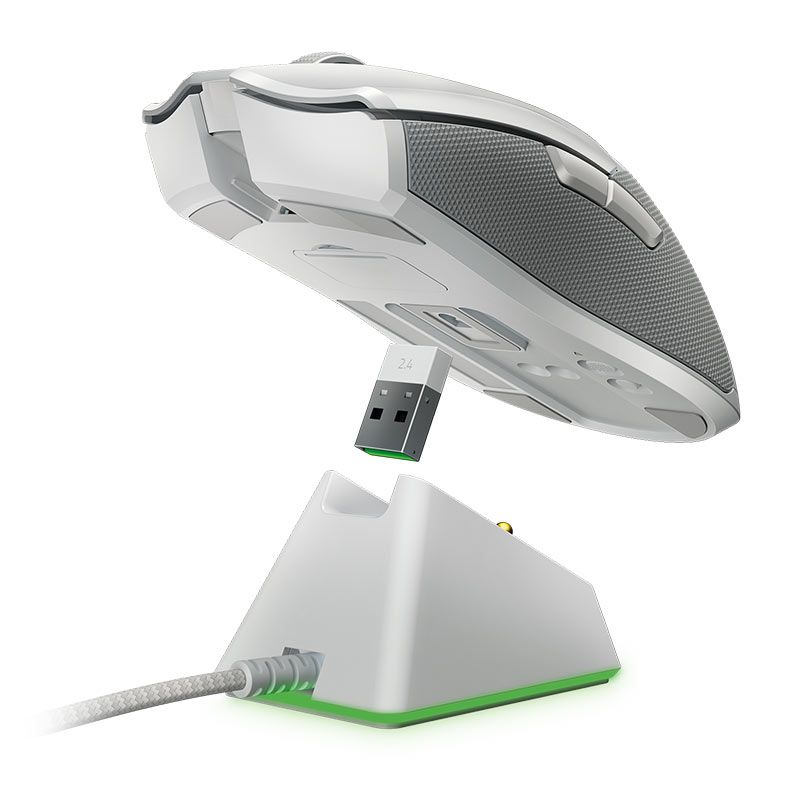 Mouse Gamer Razer Viper Ultimate, Chroma, 20000DPI, 8 Botoes, Mercury, RZ01-03050400-R3M1