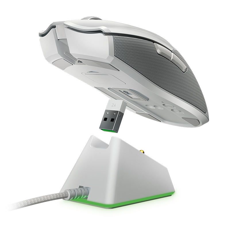 Mouse Gamer Razer Viper Ultimate, Chroma, 20000DPI, 8 Botoes, Mercury, RZ01-03050400-R3U1