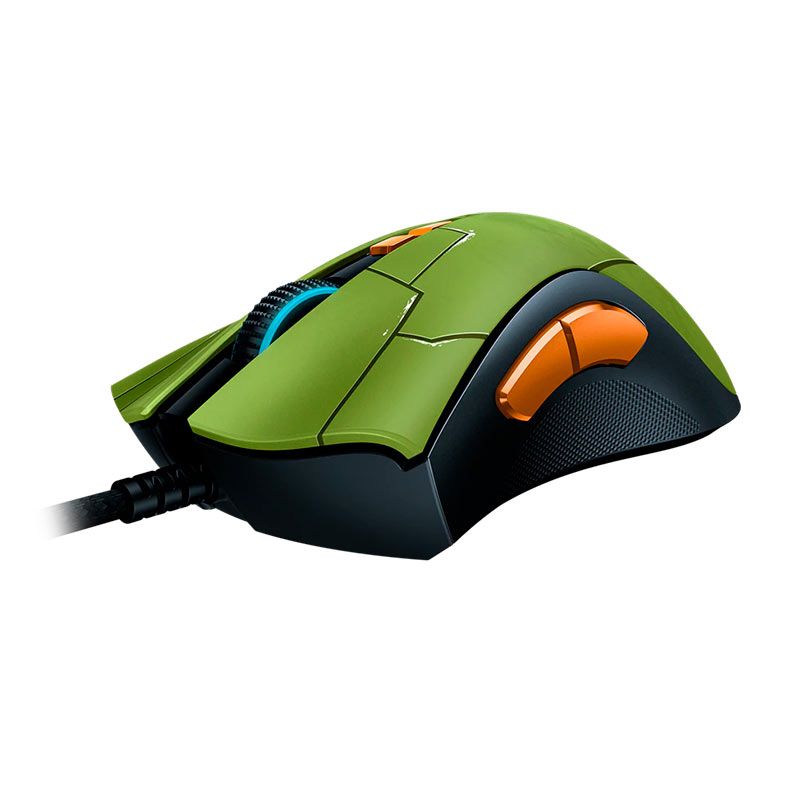 Mouse Gamer Razer Deathadder V2 Halo Edition, Chroma, 20000DPI, 8 Botoes, Verde, RZ01-03210300-R3M1