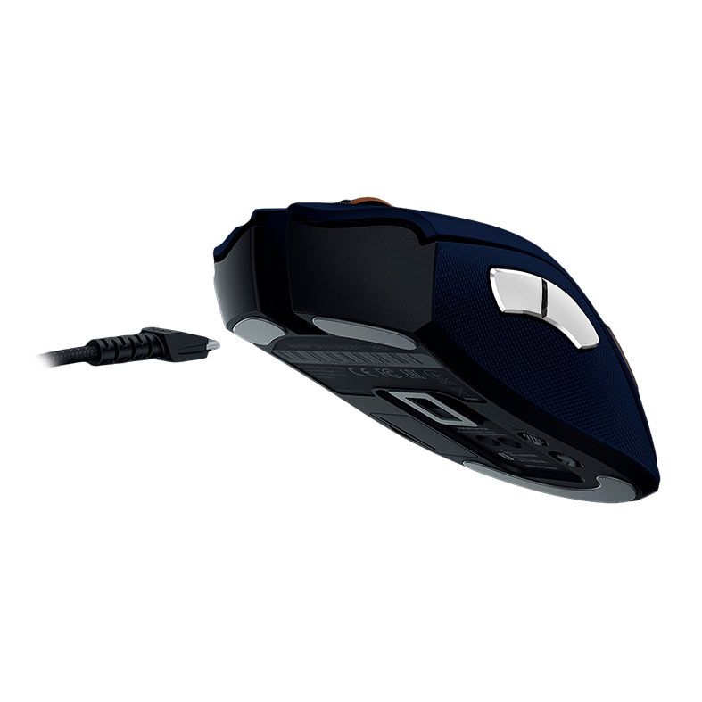 Mouse Gamer Razer Deathadder V2 PRO Genshin Impact, Wireless, 20000Dpi, 8 Botoes, Azul, RZ01-03350200-R3M1