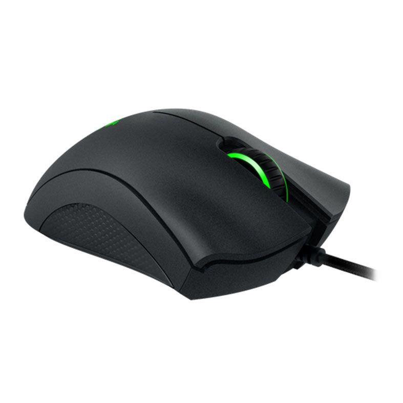Mouse Razer Deathadder Essential, Led Verde, 6400Dpi, 5 Botoes, Preto, RZ01-03850100-R3U1