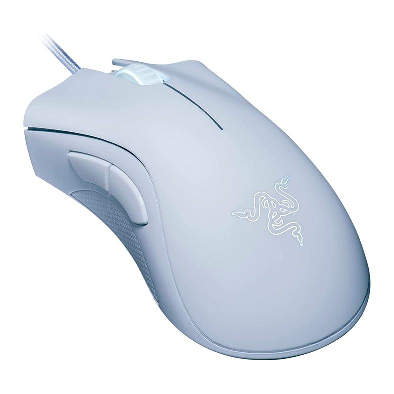 Mouse Razer Deathadder Essential, 6400Dpi, 5 Botoes, Branco, RZ01-03850200-R3U1