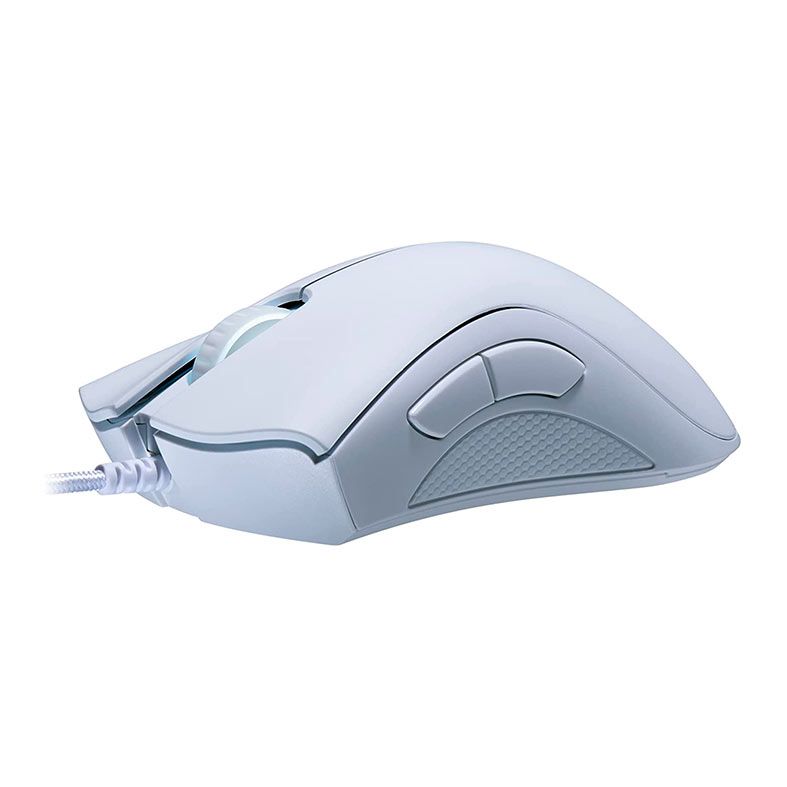 Mouse Razer Deathadder Essential, 6400Dpi, 5 Botoes, Branco, RZ01-03850200-R3U1