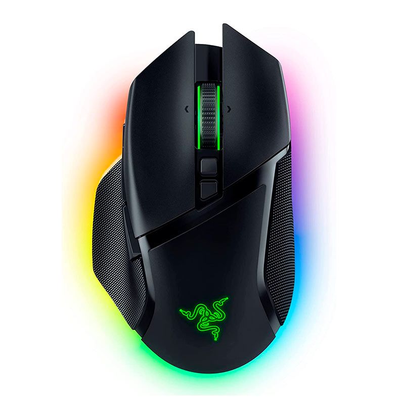 Mouse Gamer Razer Basilisk V3 PRO, Wireless, Chroma, 30000Dpi, 11 Botoes, Preto, RZ01-04620100-R3U1