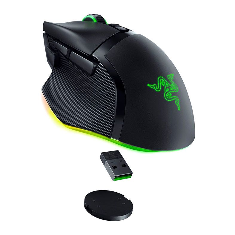 Mouse Gamer Razer Basilisk V3 PRO, Wireless, Chroma, 30000Dpi, 11 Botoes, Preto, RZ01-04620100-R3U1