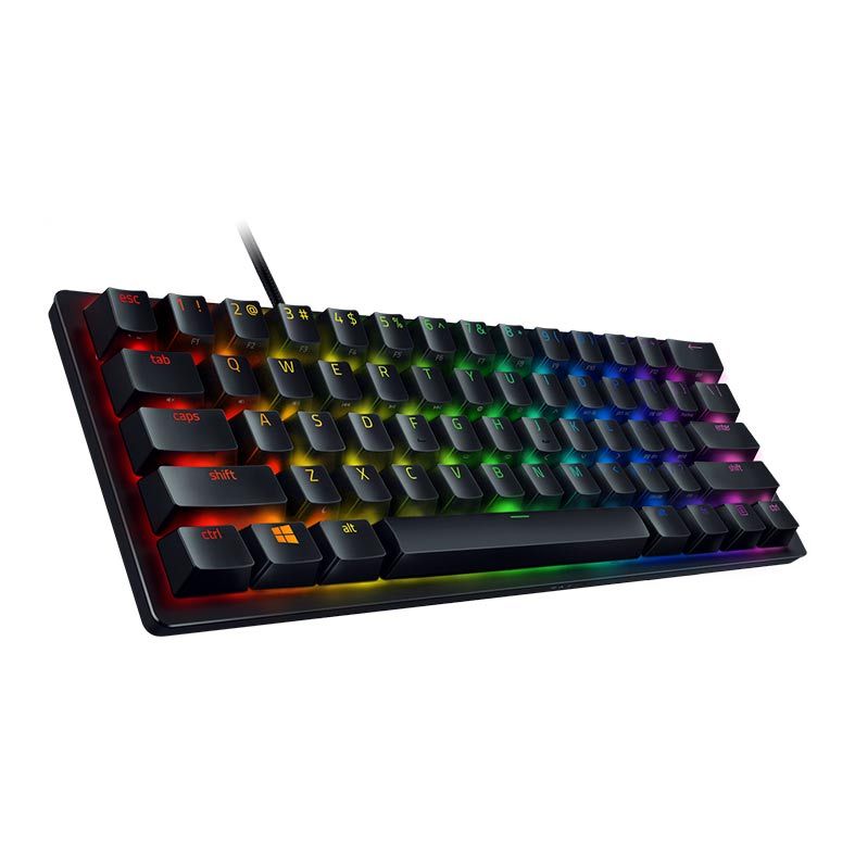 Teclado Mecanico Razer Huntsman Mini Chroma Opto-Mechanical Switch Purple, RZ03-03390100-R3M1