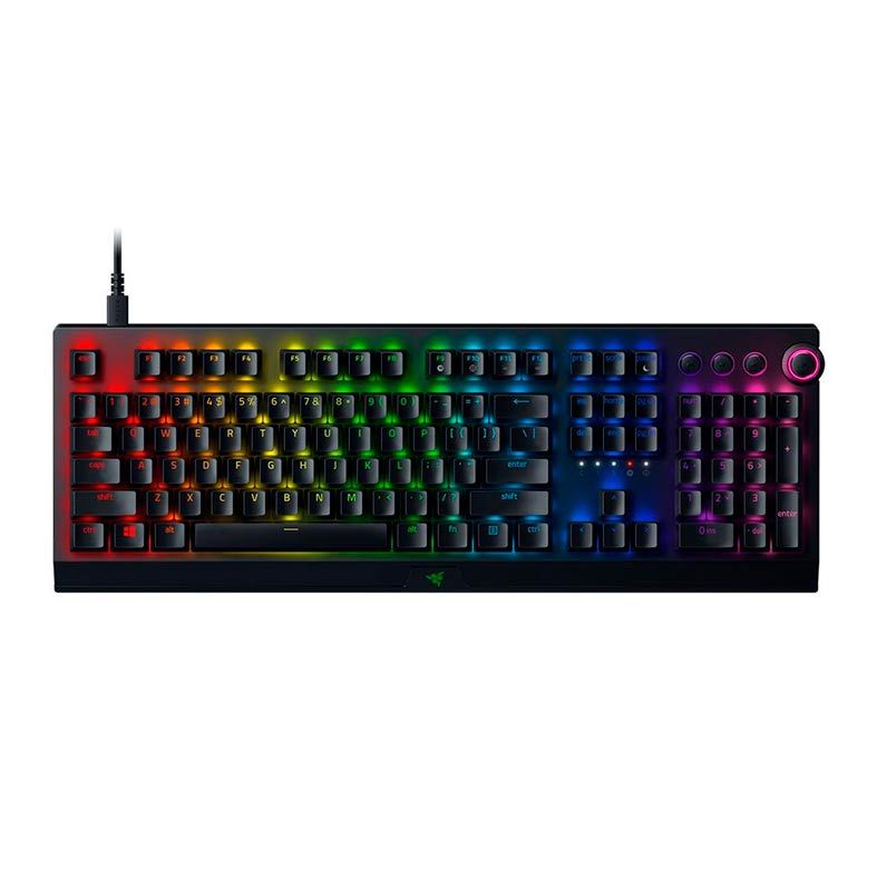 Teclado Mecânico Razer BlackWidow V3 Pro Chroma Switch Yellow Wireless, RZ03-03531700-R3M1