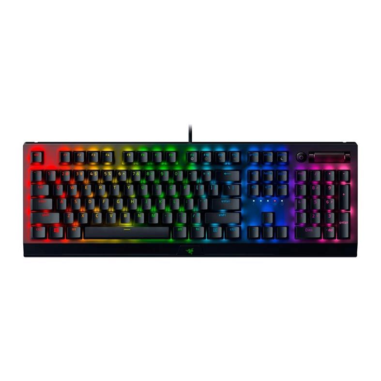 Teclado Mecanico Razer Blackwidow V3 Chroma Switch Green, RZ03-03540200-R3U1