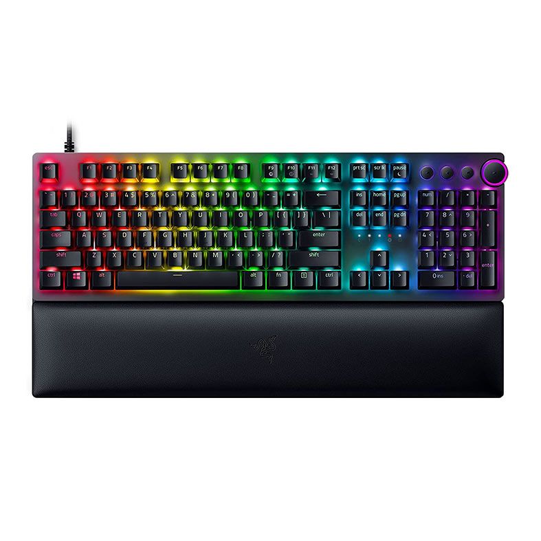 Teclaco Optico Razer Huntsman V2, Switch Vermelho, Preto, RZ03-03930200-R3U1
