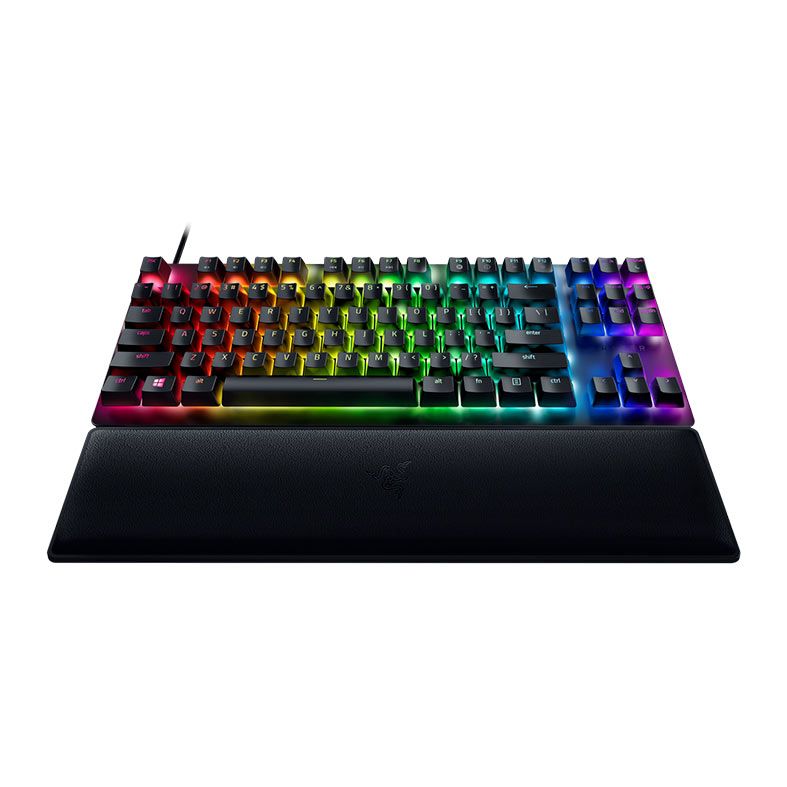 Teclaco Optico Razer Huntsman V2 Tenkeyless, Chroma, Switch Razer Purple, Preto, RZ03-03940400-R3U1