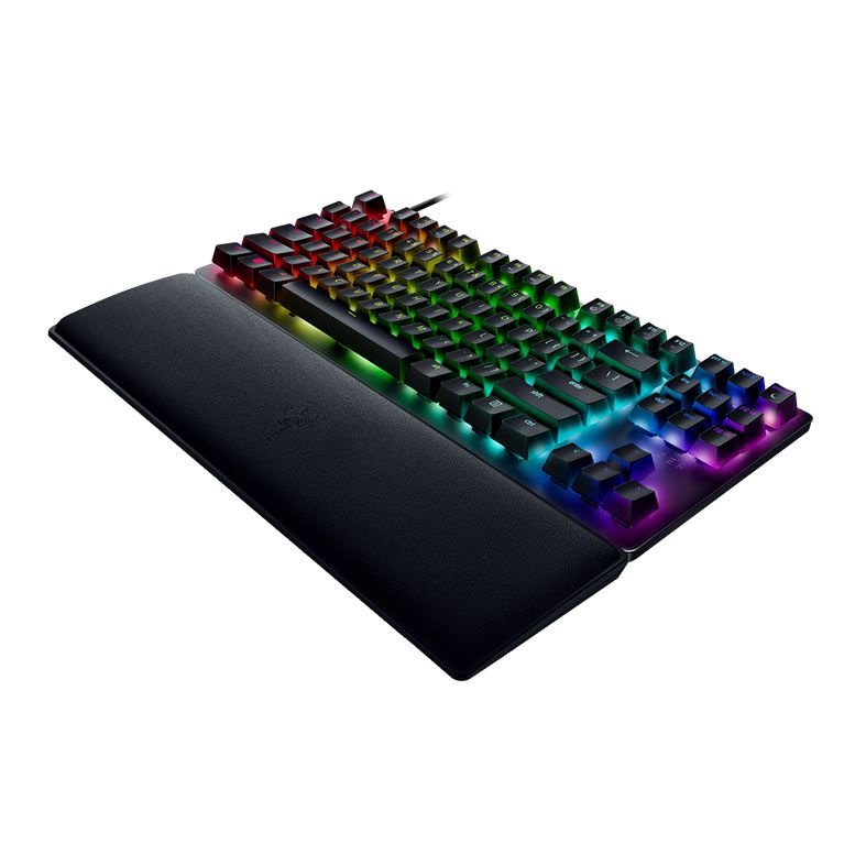 Teclaco Optico Razer Huntsman V2 Tenkeyless, Chroma, Switch Razer Purple, Preto, RZ03-03940400-R3U1