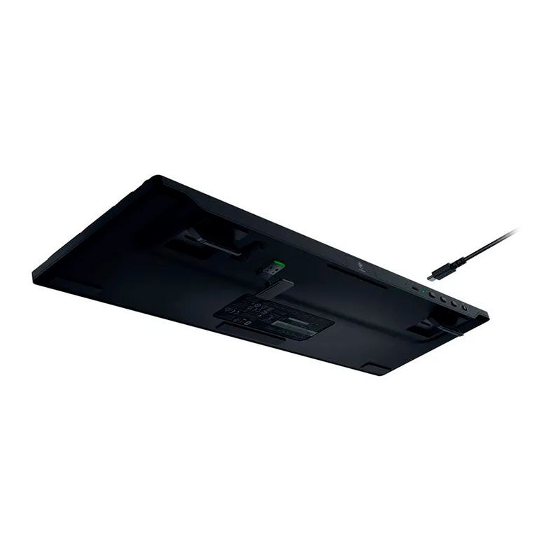 Teclado Mecanico Razer Deathstalker V2 Pro, RGB, Wireless, Switch Vermelho, Preto, RZ0304360200