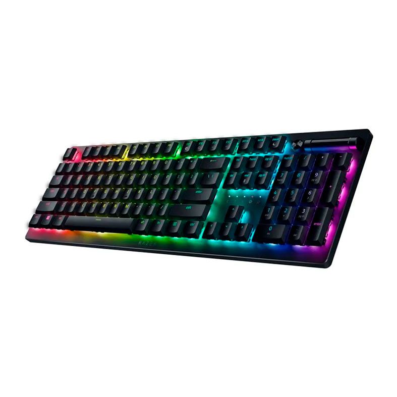 Teclado Mecanico Razer Deathstalker V2 Pro, RGB, Wireless, Switch Vermelho, Preto, RZ0304360200