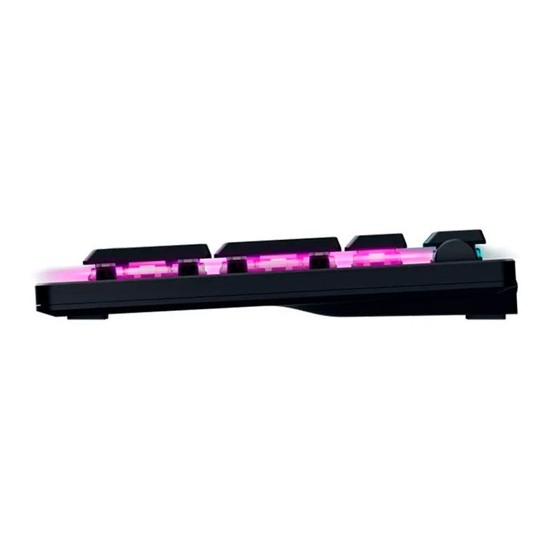 Teclado Mecanico Razer Deathstalker V2 Pro, RGB, Wireless, Switch Vermelho, Preto, RZ0304360200