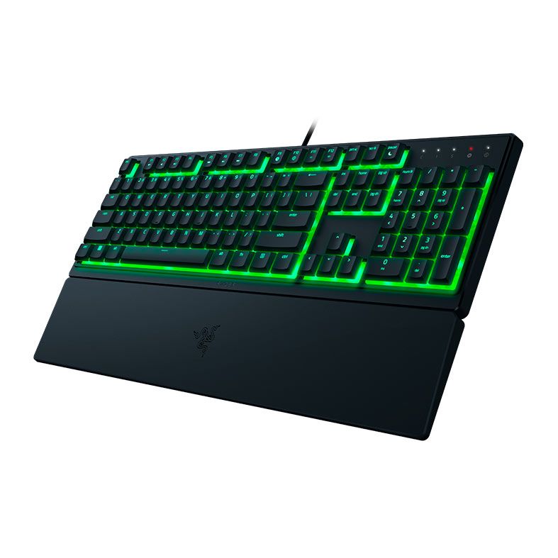 Teclado Gamer Razer Ornata V3 X, RGB, USB, Preto, RZ03-04470200-R3U1