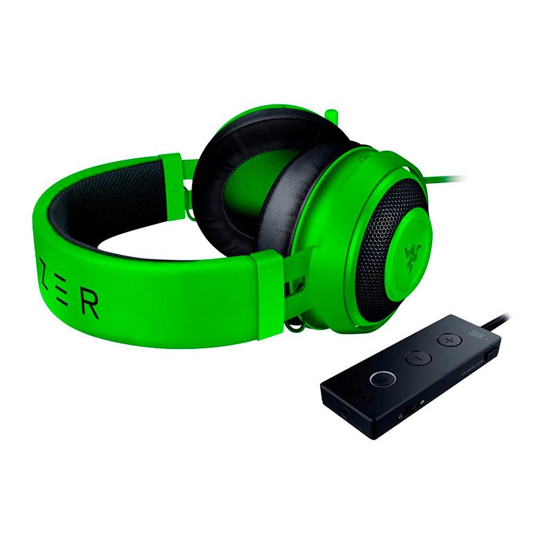Headset Gamer Razer Kraken Tournament Edition, Drivers 50mm, Verde, RZ04-02051000-R3X
