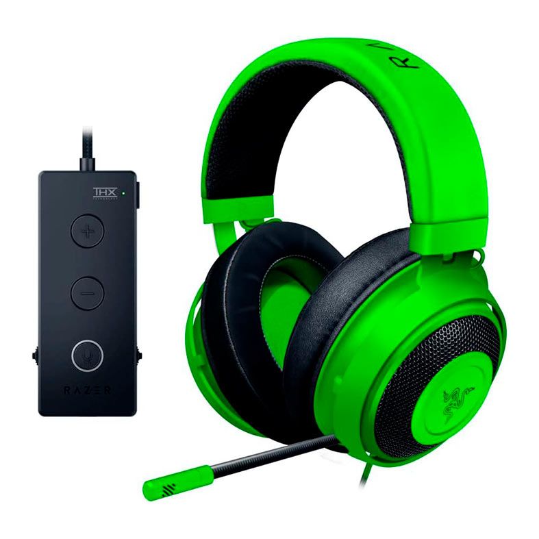Headset Gamer Razer Kraken Tournament Edition, Drivers 50mm, Verde, RZ04-02051000-R3X