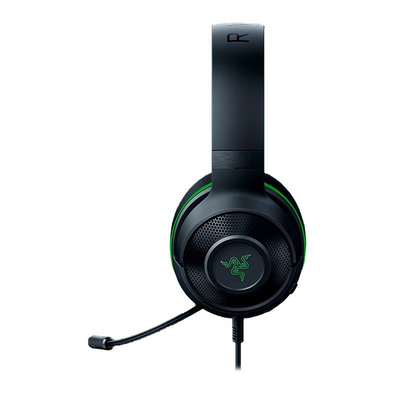 Headset Gamer Razer Kraken X For Console, Drives 40mm, Preto e Verde, RZ04-02890400-R3U1