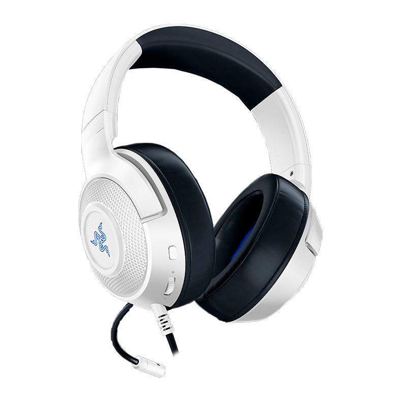 Headset Gamer Razer Kraken X For Console, Drives 40mm, Branco e Preto, RZ04-02890500-R3U1