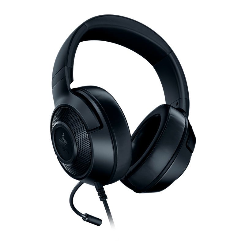 Headset Gamer Razer Kraken X Lite, Som Surround 7.1, Drivers 40mm, Preto, RZ04-02950100X