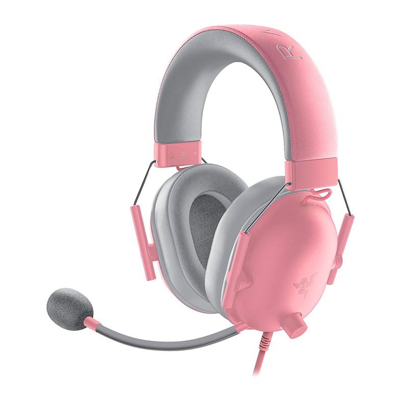 Headset Gamer Razer Blackshark V2 X, Drivers 50mm, Rosa, RZ04-03240800-R3U1