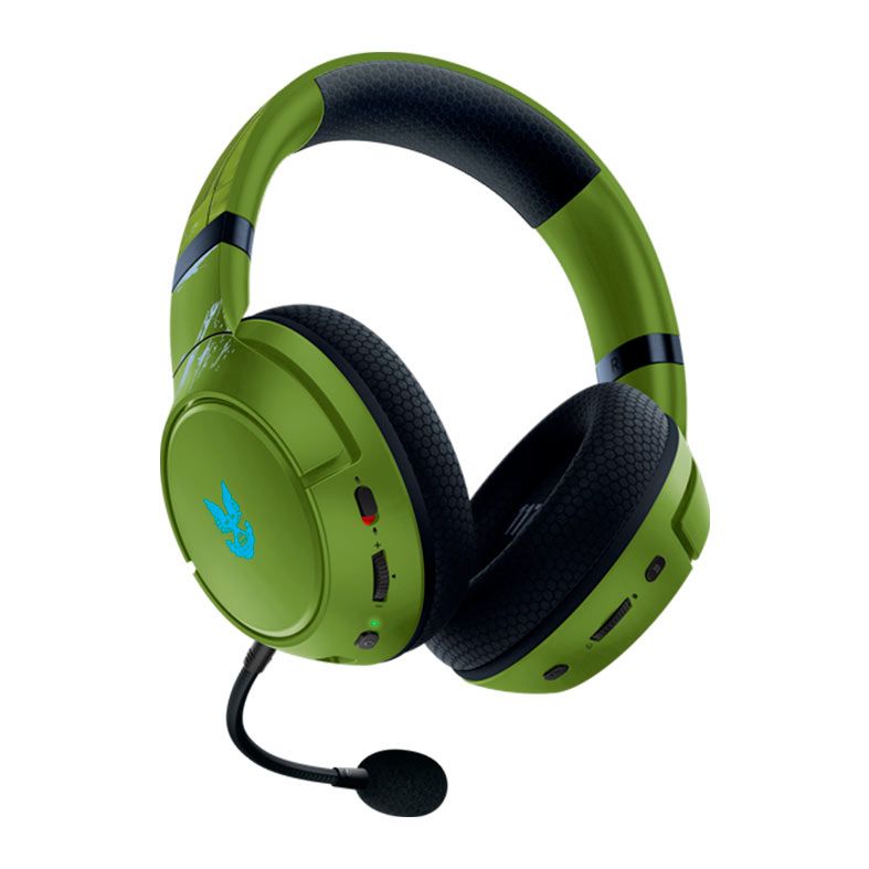 Headset Gamer Razer Kaira PRO For Xbox Halo Edition, Wireless, Chroma, Drivers 50mm, Verde, RZ04-03470200-R3M1
