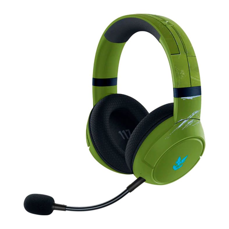 Headset Gamer Razer Kaira PRO For Xbox Halo Edition, Wireless, Chroma, Drivers 50mm, Verde, RZ04-03470200-R3M1