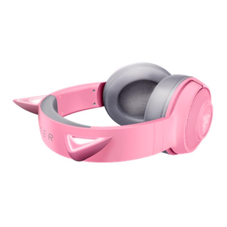 Headset Gamer Razer Kraken BT Kitty Edition Quartz Chroma Bluetooth 5.0, RZ04-03520100-R3U1