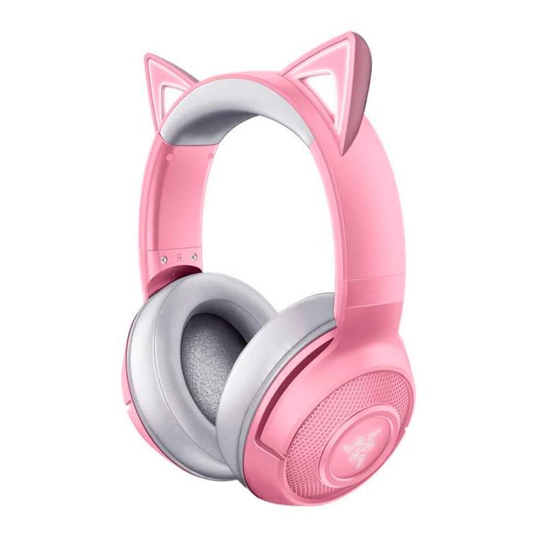 Headset Gamer Razer Kraken BT Kitty Edition Quartz Chroma Bluetooth 5.0, RZ04-03520100-R3U1
