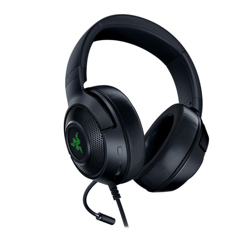 Headset Gamer Razer Kraken V3 X, Chroma, Som Surround, Drivers 40mm, Preto, RZ04-03750100-R3U1