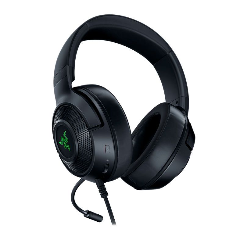 Headset Gamer Razer Kraken V3 X, RGB, Drivers 50mm, Preto, RZ04-03750300-R3U1