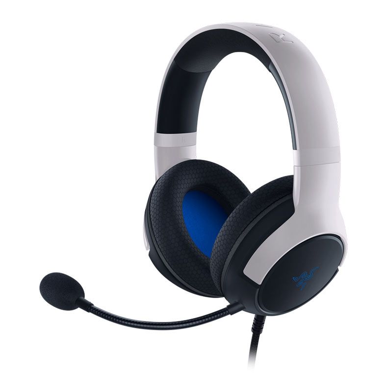 Headset Gamer Razer Kaira X, PS4/PS5, Drivers 50mm, Branco e Preto, RZ04-03970200-R3U1