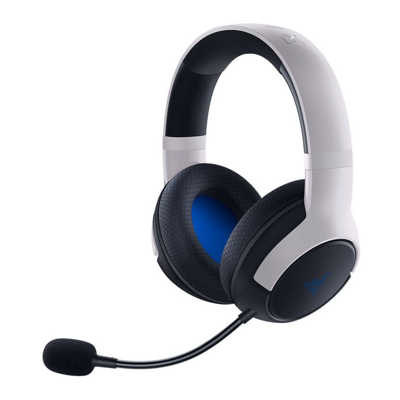 Headset Gamer Razer Kaira, Wireless, PS4/PS5, Drivers 50mm, Branco e Preto, RZ04-03980100-R3U1