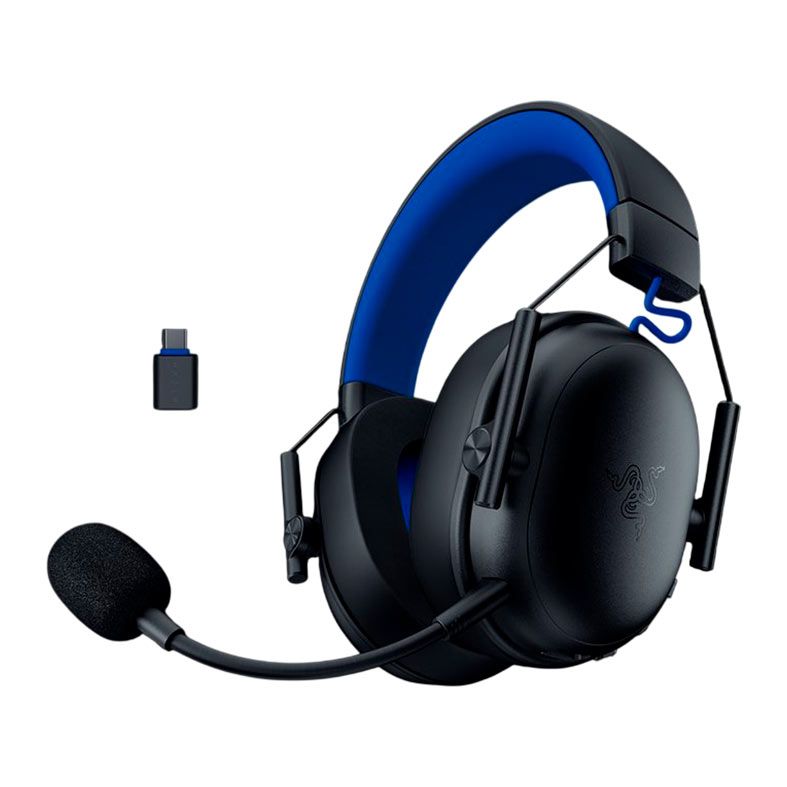 Headset Gamer Razer Blackshark V3 X Hyperspeed Playstation Licensed, Drivers 50mm, Wireless, Preto, RZ04-05420400-R3UA