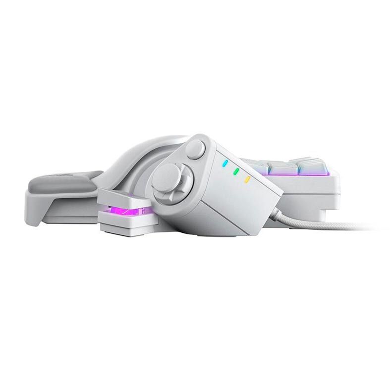 Teclado Mecanico Razer Tartarus PRO Mercury Chroma One-Hand Optical Switch, RZ07-03110200-R3M1