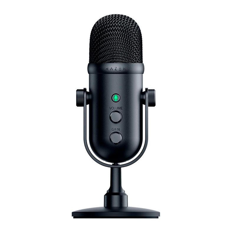 Microfone Razer Seiren V2 Pro, USB, Preto, RZ19-04040100-R3U1