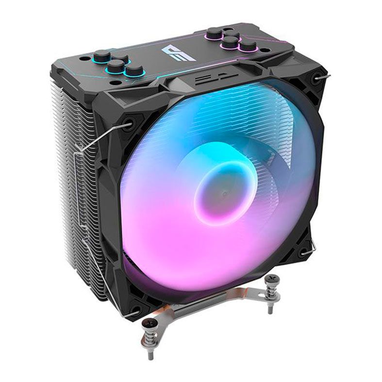 Cooler Para Processador Aigo DarkFlash Ellsworth S11, RGB, 120mm, Preto, S11-BK