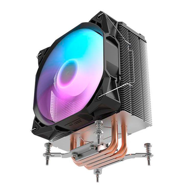 Cooler Para Processador Aigo DarkFlash Ellsworth S11 PRO, ARGB, 120mm, Preto, S11-PRO-BK