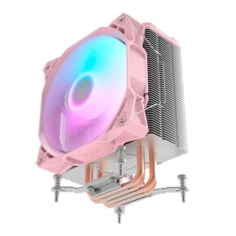 Cooler Para Processador Aigo DarkFlash Ellsworth S11 PRO, ARGB, 120mm, Rosa, S11-PRO-PK