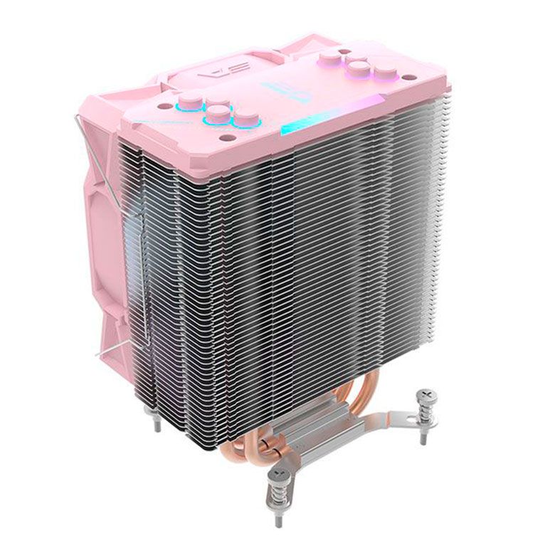 Cooler Para Processador Aigo DarkFlash Ellsworth S11 PRO, ARGB, 120mm, Rosa, S11-PRO-PK