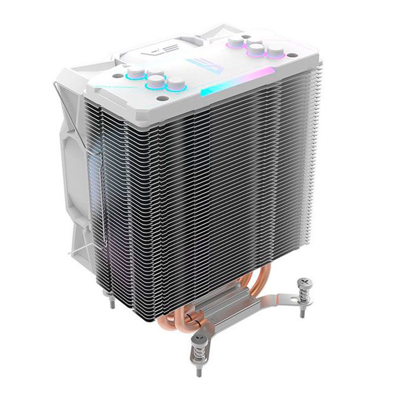 Cooler Para Processador Aigo DarkFlash Ellsworth S11 PRO, ARGB, 120mm, Branco, S11-PRO-WH
