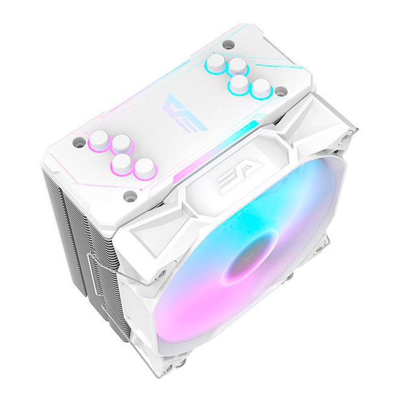 Cooler Para Processador Aigo DarkFlash Ellsworth S11 PRO, ARGB, 120mm, Branco, S11-PRO-WH