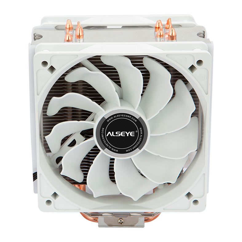 Cooler para Processador Alseye S120D, 120mm, Branco, S120D-W