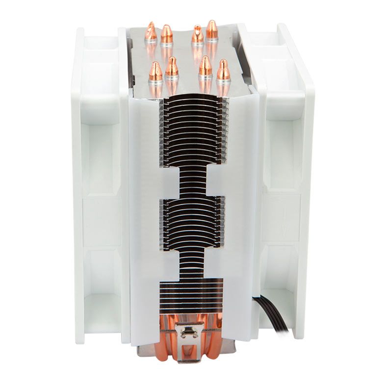 Cooler para Processador Alseye S120D, 120mm, Branco, S120D-W