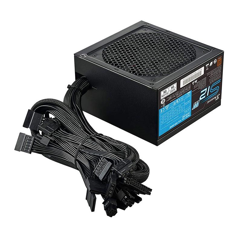Fonte Seasonic S12III 550W 80 Plus Bronze, S12III-550