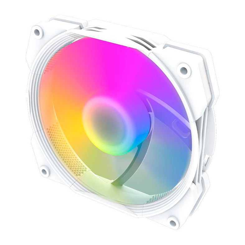 Ventoinha Aigo Darkflash S202, 120mm, A-RGB, Branco, S202-WHITE