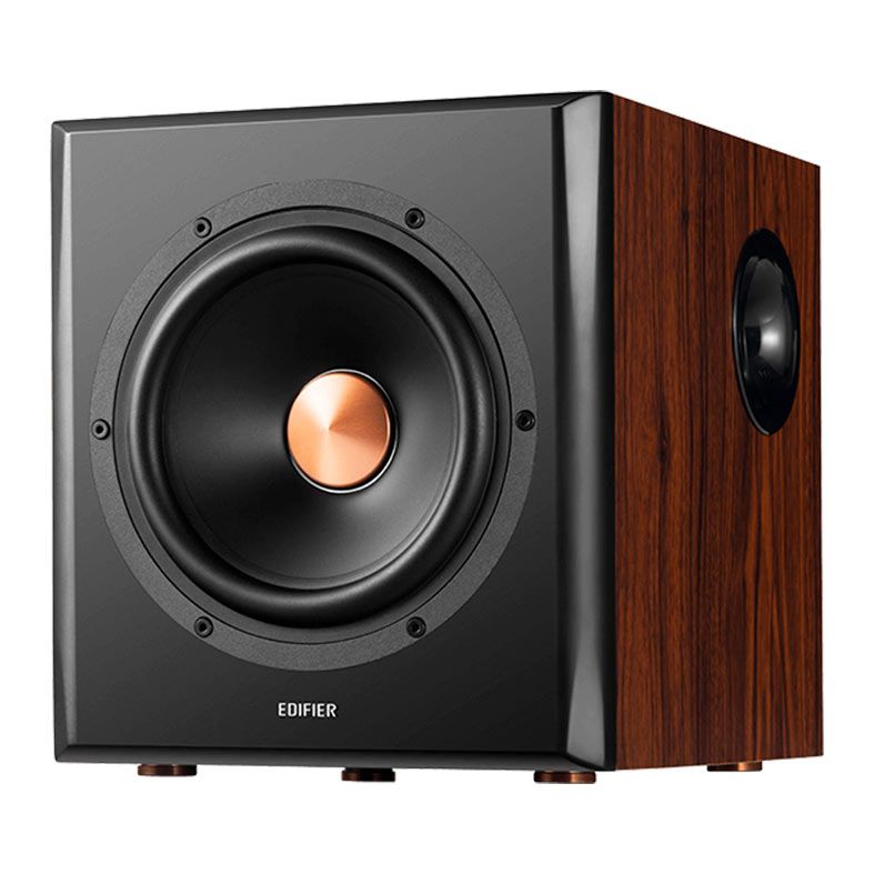 Caixa de Som Edifier S350DB, 150W RMS, Bluetooth, Madeira, S350DB-BROWN