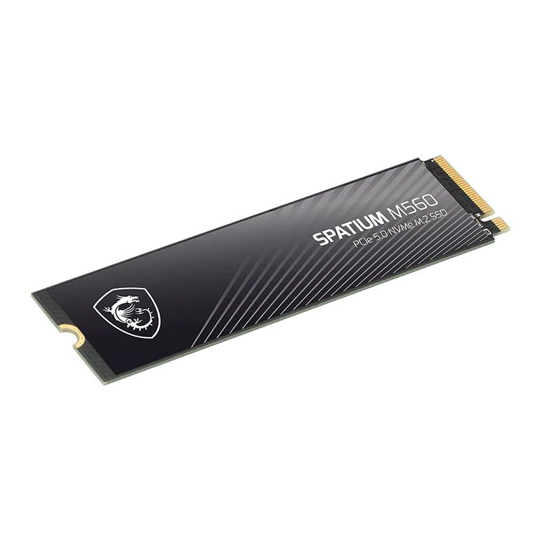 SSD MSI Spatium M560, 2TB, M.2 2280, PCIe NVMe, Leitura 10.300MB/s, Gravacao 8.700MB/s, S78-440Q940-P83