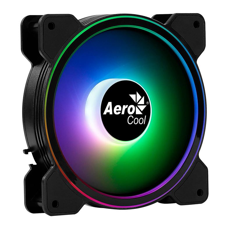 Ventoinha Aerocool Saturn 12F, 120mm, ARGB, SATURN12F-ARGB